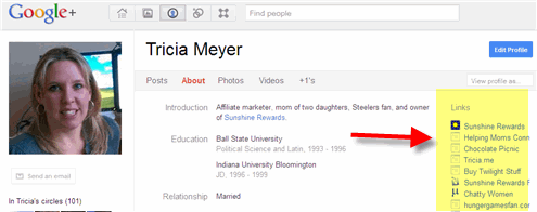 Google Profile Links Google Profile Links