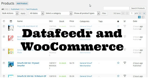 Datafeedr and WooCommerce for Affiliates