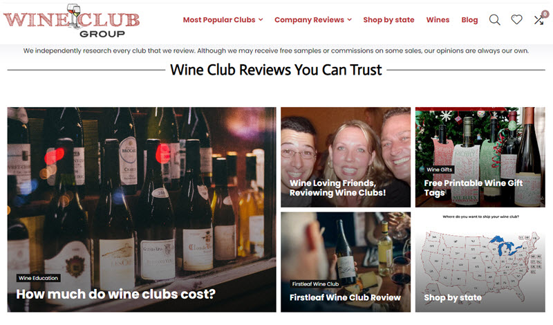 wine club reviews